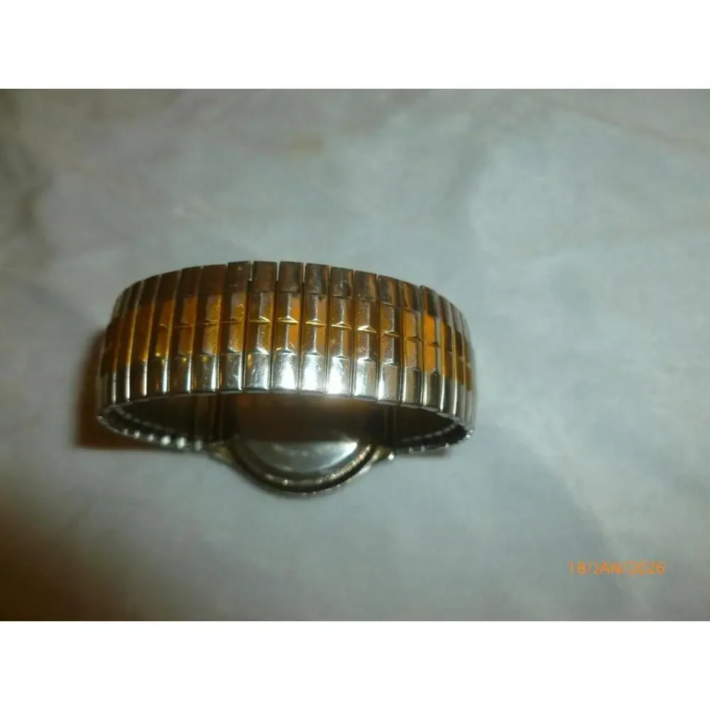 MILAN Watch Two Toned Gold & Silver Men's Water Resistant‎ 100FT